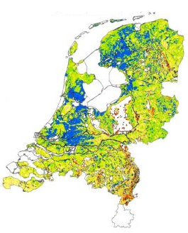 coln grondwaterkaart